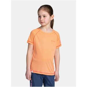 Oranžové holčičí sportovní tričko Kilpi TECNI obraz