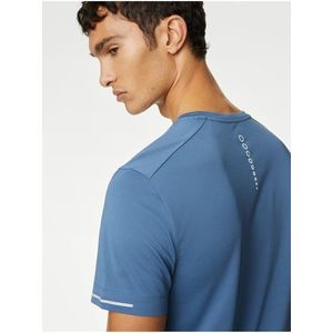 Modré pánské sportovní tričko Marks & Spencer obraz