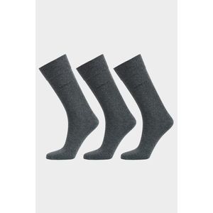 PONOŽKY 3-PACK GANT SOFT COTTON SOCKS 3-PACK šedá 43/45 obraz