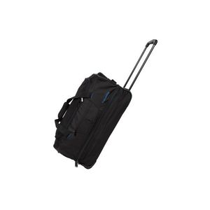 Cestovní taška Travelite Basics Wheeled duffle S Black/blue obraz