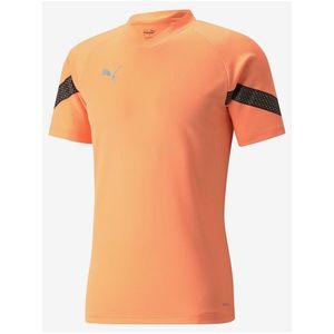 Oranžové pánské sportovní tričko Puma Team Final Training obraz