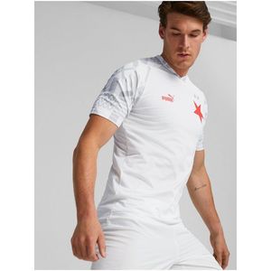 Bílé pánské sportovní tričko Puma SKS obraz