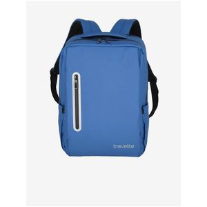 Modrý batoh Travelite Basics Boxy obraz