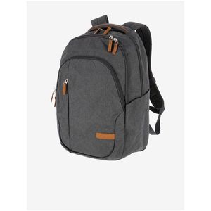 Tmavě šedý batoh Travelite Basics Allround Backpack obraz