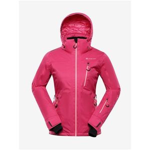 Tmavě růžová dámská lyžařská bunda s membránou PTX ALPINE PRO Reama obraz