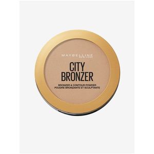Bronzový pudr Maybelline New York City Bronzer & Contour Powder 200 Medium Cool (8 g) obraz