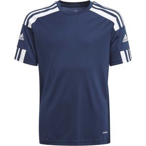 adidas SQUADRA 21 JERSEY Juniorský fotbalový dres, tmavě modrá, veľkosť 152 obraz