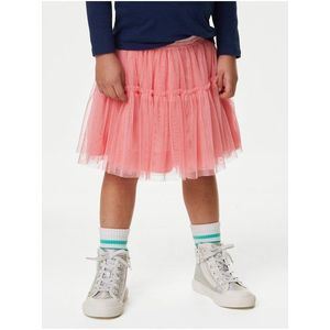 Růžová holčičí sukně Marks & Spencer obraz