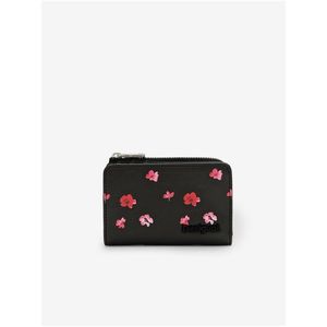 Černá dámská květovaná peněženka Desigual Circa Emma Mini obraz