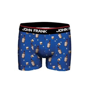 Pánské boxerky John Frank JFBD350 L Modrá obraz