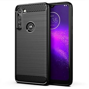 IZMAEL.eu Pouzdro Carbon Bush TPU pre Motorola Moto G8 Power pro Motorola Moto G8 Power černá obraz