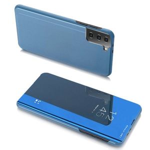 WOZINSKY Pouzdro Clear View pro Samsung Galaxy S21 Plus 5G modrá obraz
