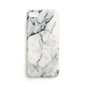 WOZINSKY Wozinsky Marble silikónové pouzdro pro Apple iPhone 7 bílá obraz