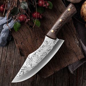 Kuchyňský sekací nůž Nigata Hnědá obraz