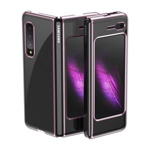 IZMAEL.eu Plating Case Hard pouzdro pro Samsung Galaxy Fold růžová obraz