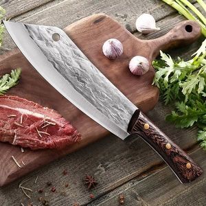 Kuchyňský sekací nůž Tojohasi Hnědá obraz