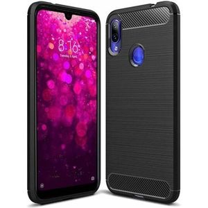 IZMAEL.eu Pouzdro Carbon Bush TPU pre Xiaomi Redmi Y3 pro Xiaomi Redmi Y3 černá obraz