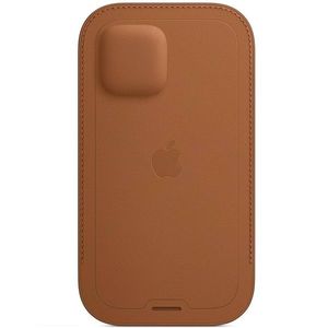 Apple Originální Apple kožené pouzdro MagSafe pro iPhone 12 / iPhone 12 pro Apple iPhone 12 hnědá obraz