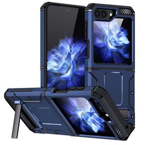Techsuit Pouzdro Hybrid Armor Kickstand pro Samsung Galaxy Z Flip5 modrá obraz