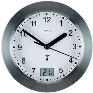 AMS Design Rádiově řízené nástěnné hodiny s teploměrem 5925 obraz