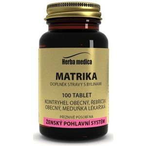 HerbaMedica Matrika 50g - menstruační komfort 100 tablet obraz