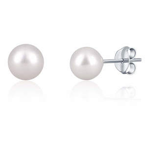 JwL Luxury Pearls Náušnice z pravých mořských perel Akoya JL0659 obraz