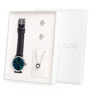 A-NIS Set hodinek, náhrdelníku a náušnic AS100-08 obraz