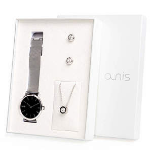 A-NIS Set hodinek, náhrdelníku a náušnic AS100-04 obraz