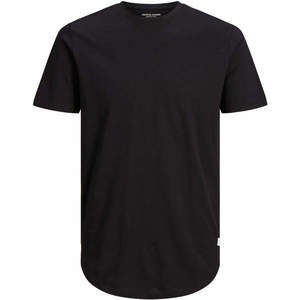 Jack&Jones Pánské triko JJENOA Long Line Fit 12113648 Black S obraz
