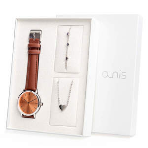 A-NIS Set hodinek, náhrdelníku a náramku AS100-12 obraz