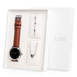 A-NIS Set hodinek, náhrdelníku a náramku AS100-06 obraz