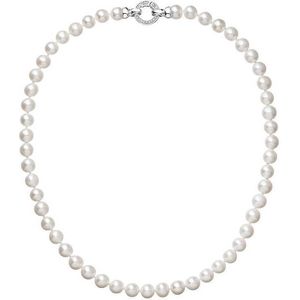 Evolution Group Krásný perlový náhrdelník Pavona 22003.1 A obraz