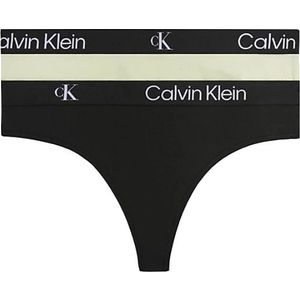 Calvin Klein 2 PACK - dámská tanga CK96 QD3990E-BP5 XL obraz