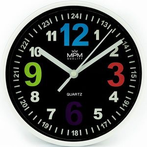 MPM Quality Designové hodiny s plynulým chodem E01.3686.90 obraz