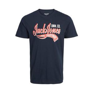 Jack&Jones Pánské triko JJELOGO Standard Fit 12233594 Navy Blazer S obraz