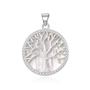 Beneto Stříbrný přívěsek s perletí Strom života TAGH175 obraz