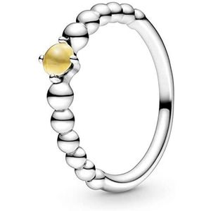 Pandora Stříbrný prsten pro ženy narozené v listopadu 198867C11 50 mm obraz