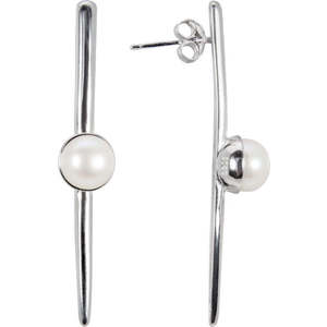 JwL Luxury Pearls Originální stříbrné náušnice s pravou perlou JL0464 obraz