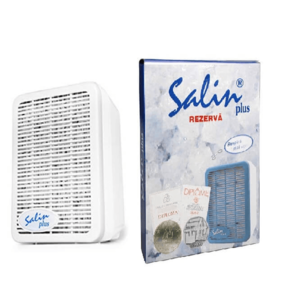 Salin Salin Plus solný přístroj pro čištění vzduchu + Náhradní solný filtr do přístroje Salin Plus obraz