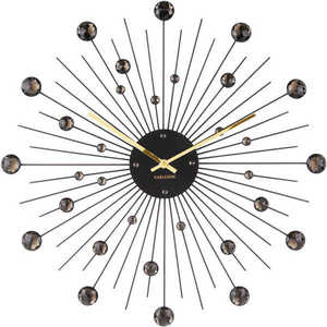 Karlsson Nástěnné hodiny KA4859BK obraz