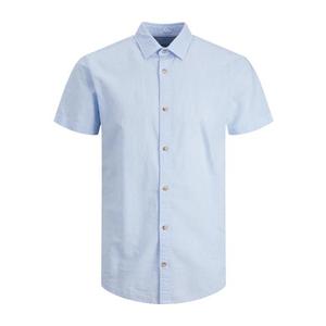 Jack&Jones Pánská košile JJESUMMER Slim Fit 12220136 Cashmere Blue S obraz