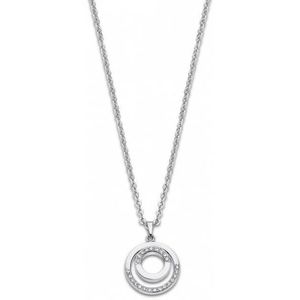 Lotus Style Ocelový náhrdelník s třpytivými zirkony Urban Woman LS2180-1/1 obraz