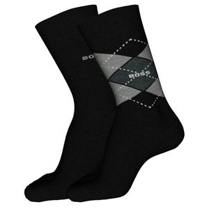 Hugo Boss 2 PACK - pánské ponožky BOSS 50478352-001 39-42 obraz