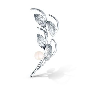 JwL Luxury Pearls Slušivá brož 2v1 s pravou perlou JL0844 obraz