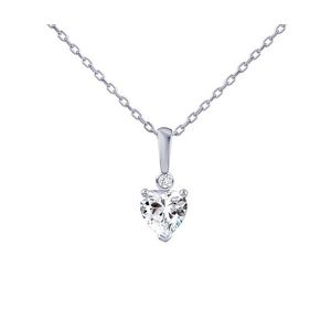 Silvego Stříbrný náhrdelník srdce Aris s Brilliance Zirconia PRGPHP0001NW obraz