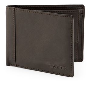 Lagen Pánská kožená peněženka 7176 E BRN obraz