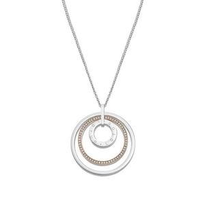 Lotus Style Výrazný bicolor náhrdelník se zirkony Urban Woman LS2090-1/2 obraz
