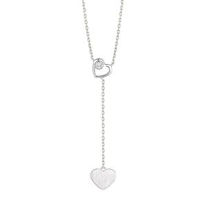 Preciosa Něžný náhrdelník se srdíčky Pearl Passion 5382 00 obraz