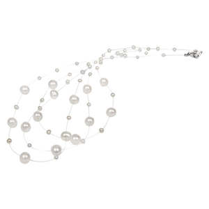 JwL Luxury Pearls Náhrdelník z levitujících pravých perel JL0203 obraz