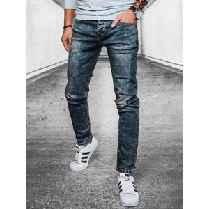 Trendy pánské modré džínové kalhoty obraz